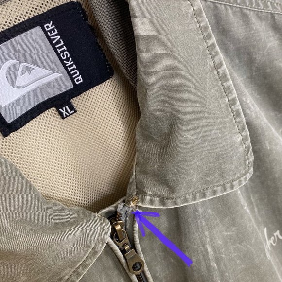 Quiksilver Vintage Washed Jacket - Picture 5 of 8